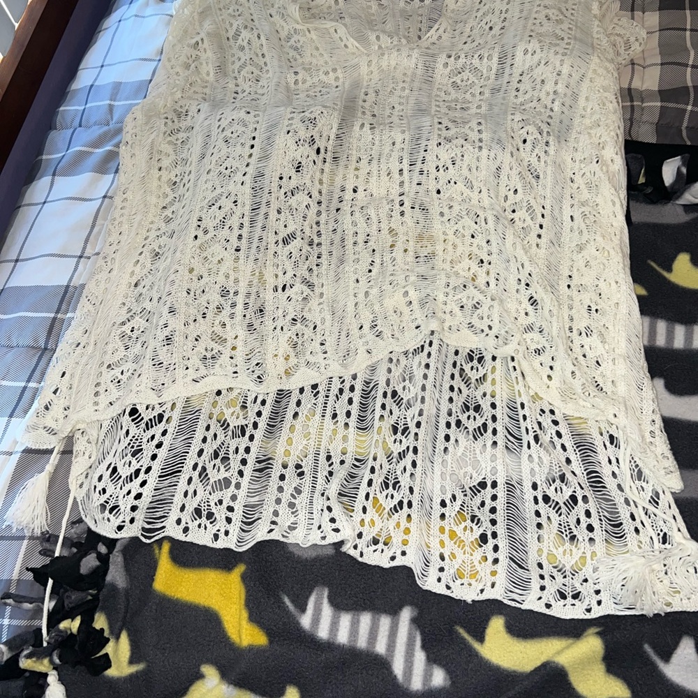 Elegant Crochet Lace Top